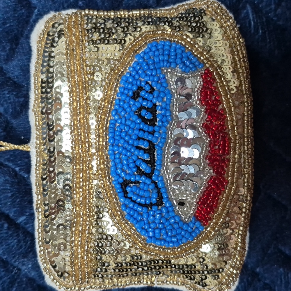 Anthropologie Caviar Beaded Accoutrement Ornament, New With Tags! - Picture 5 of 13
